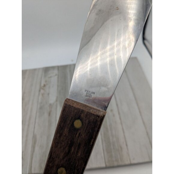 Stainless Steel Ice Cream Spade Japan #2 Scoop Wood Handle 9 1/2" - Picture 7 of 9